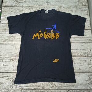 RARE Vintage 90s Nike ACG Air Mowabb Double Sided Shoe Promo T Shirt Mens Sz L